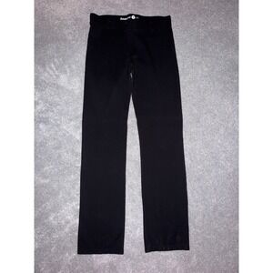 Betabrand yoga/dress black pants Ponte Straight Leg Medium PullOn Work Out